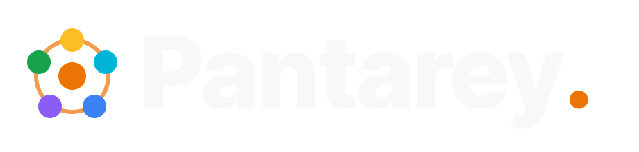 Pantarey Kombi-Logo weiß